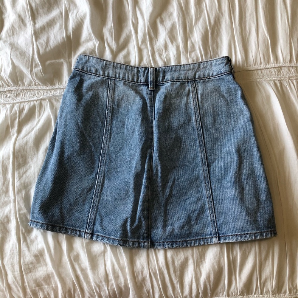 HIGH RISE JEAN SKIRT 🦋❤️ - Picture 2 of 3
